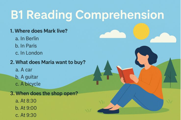 B1 Reading Comprehension